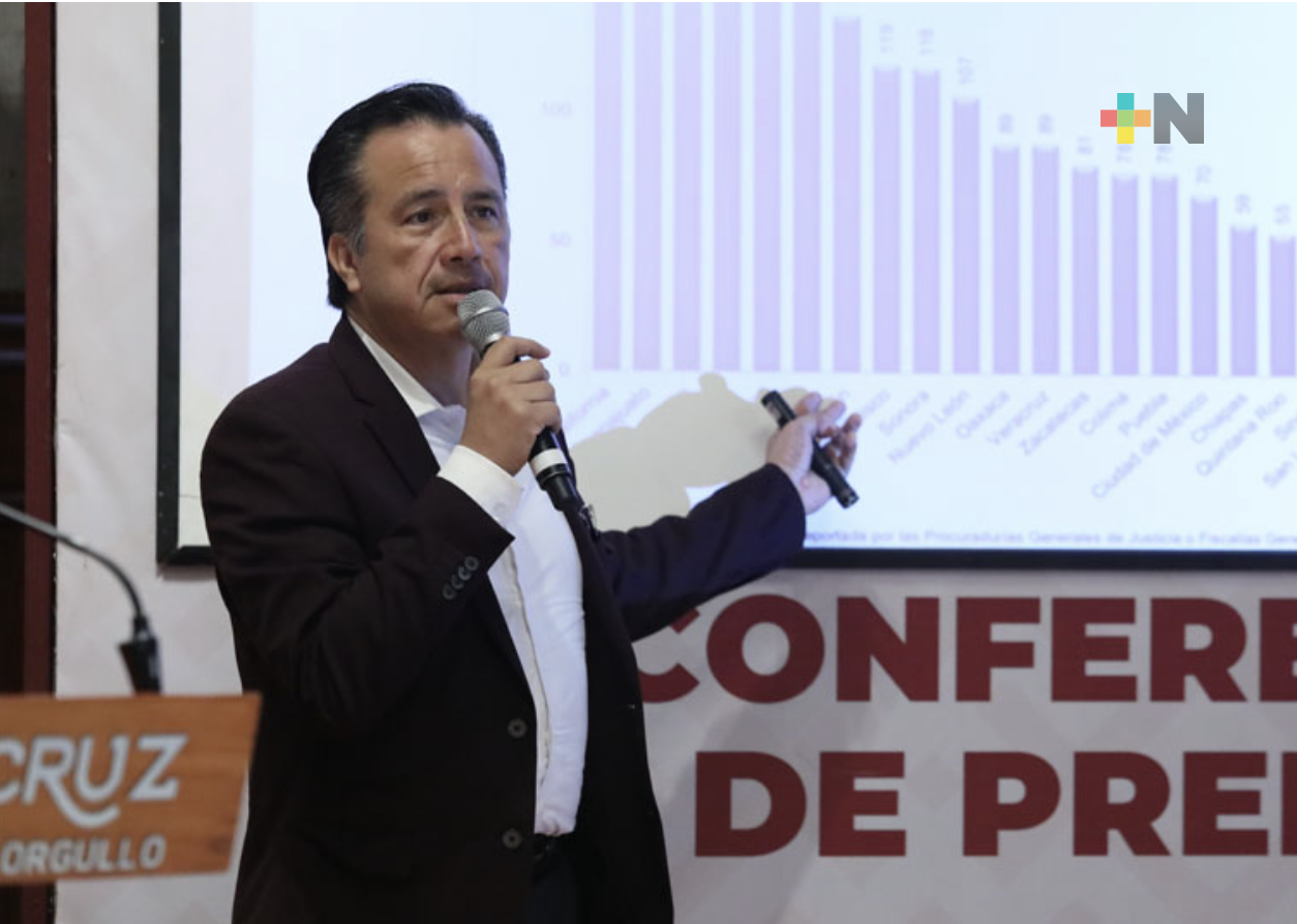 De agosto a septiembre, Veracruz redujo la cifra de homicidios dolosos: Gobernador